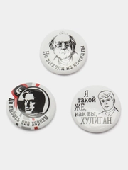 Набор мини-значков