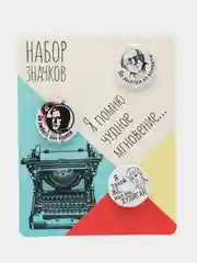 Набор мини-значков