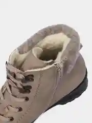 Бежевый ботинки женские зимние Rieker