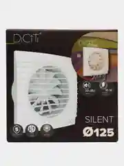 Вытяжной вентилятор бесшумный  SILENT C Ivory D 100-125 с клапаном слоновая кость