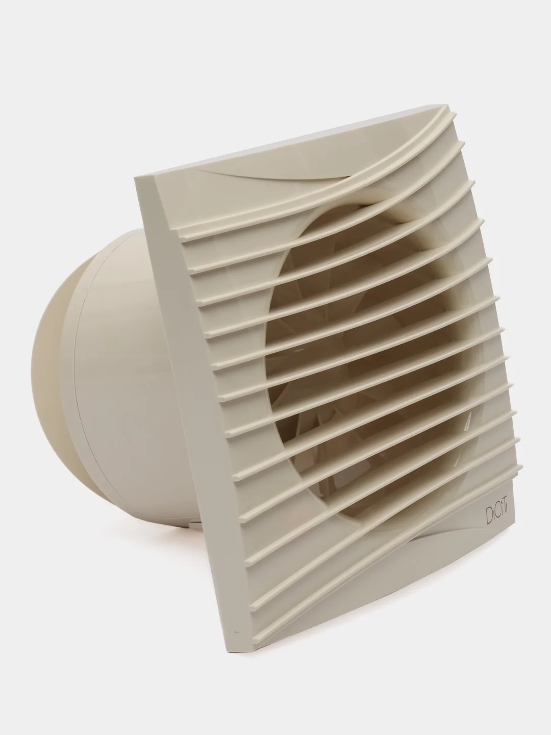 Вытяжной вентилятор бесшумный  SILENT C Ivory D 100-125 с клапаном слоновая кость