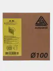 Вытяжной вентилятор 100 Auramax A 4 C в кухню ванную туалет с обратным клапаном