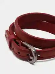 Кожаный браслет