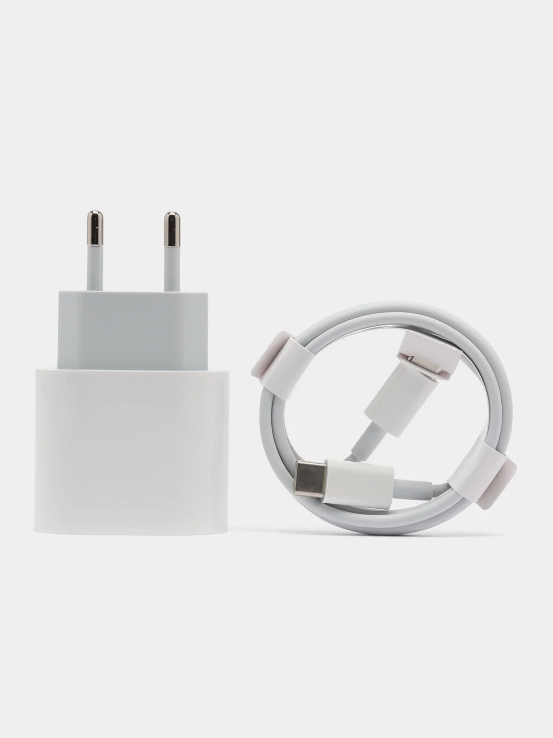 Белый зарядное устройство для iPhone 15, 20W