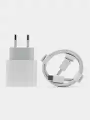 Белый зарядное устройство для iPhone 15, 20W