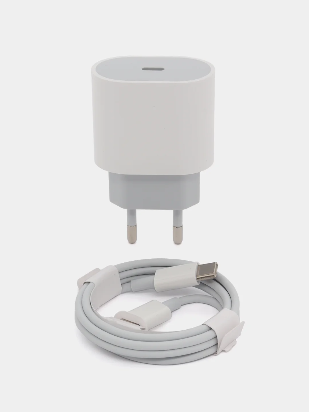 Белый зарядное устройство для iPhone 15, 20W