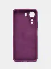 Фиолетовый чехол для Xiaomi Redmi 13C, Poco C65,  редми 13с, поко с65 с бархатом внутри, не пачкается