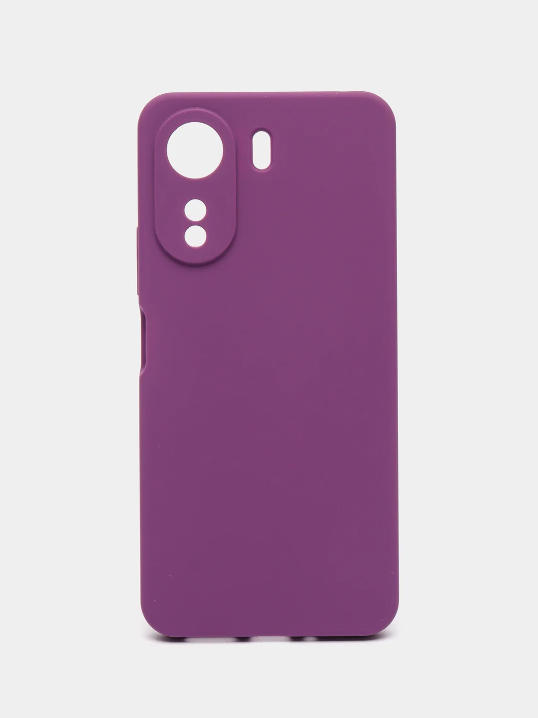 Фиолетовый чехол для Xiaomi Redmi 13C, Poco C65, редми 13с, поко с65 с бархатом внутри, не пачкается