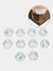 Уголки защитные на мебель, 10 шт