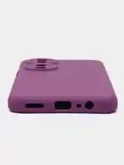 Фиолетовый чехол для Honor X8b, X7b , хонор, не пачкается, накладка с бархатом внутри
