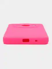 Фиолетовый чехол Xiaomi Redmi A3, Poco C61, Redmi A3X не впитывающий загрязнения