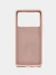 Пудровый чехол для Xiaomi Poco X6 Pro 5G / Поко Х6 Про 5G не впитывающий загрязнения