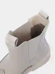 Бежевый ботинки женские, зимние