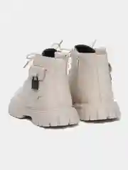 Белый ботинки детские для девочек NG-0032