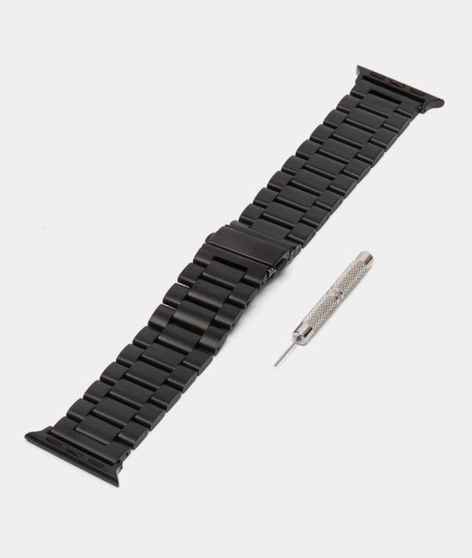 Ремешок для смарт-часов Apple Watch, стальной железный 42-49 мм, браслет на часы