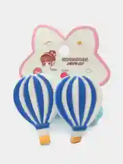 Голубой резинки для волос с шарами для девочек