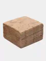 Бежевый салфетки бумажные крафт, 100 шт, 25*25 см