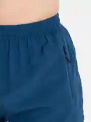 Синий шорты спортивные