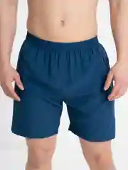 Синий шорты спортивные