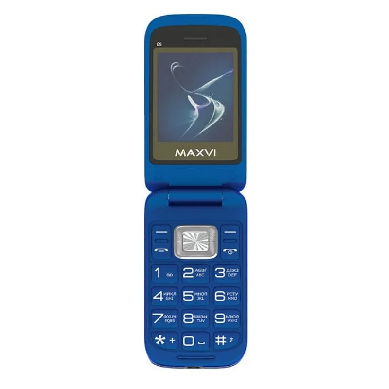 Сотовый телефон Maxvi E5 Blue