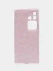 Пурпурный силиконовый чехол на Vivo V30 Pro/S18 Pro / Виво V30 Про/S18 Про прозрачный, с рисунком