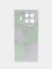 Лавандовый чехол на Tecno Spark 20 Pro Plus / Текно Спарк 20 Про Плюс прозрачный, с рисунком