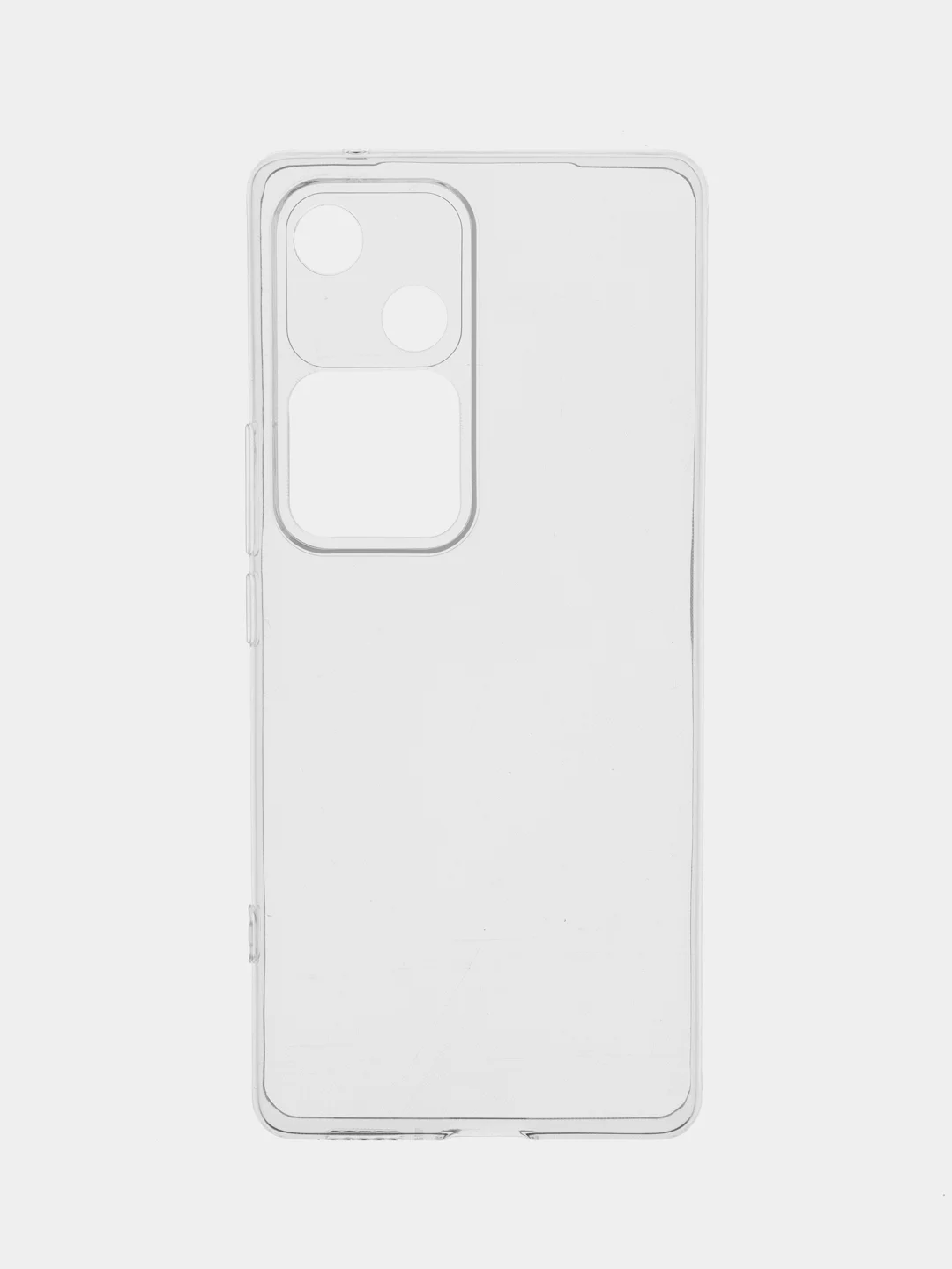 Прозрачный силиконовый чехол на Vivo V30/S18 / Виво V30/S18 прозрачный, с рисунком
