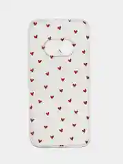 Коралловый меланж силиконовый чехол на Nothing Phone 2a / Нотинг Фон 2а прозрачный, с рисунком