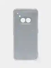 Черный силиконовый чехол на Nothing Phone 2a / Нотинг Фон 2а прозрачный, с рисунком