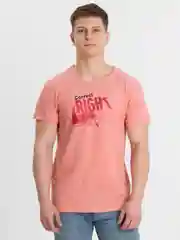 Розовый футболка мужская