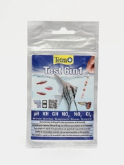 Тест-полоски TETRA 6 в 1 pH/KH/GH/NO2/NO3/Cl2, 10 шт