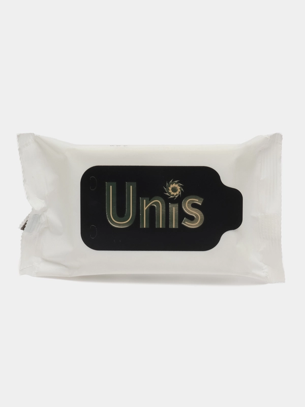 Салфетки влажные ТМ Unis антибактериальные Perfume White (15 салфеток)
