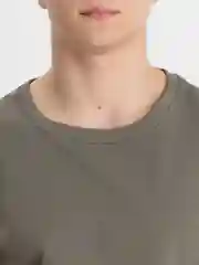 Зелёный хаки костюм мужской летний