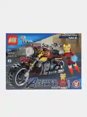Морской конструктор ninja,AVENGERS,MARVEL, спорт кар, совместим с Лего