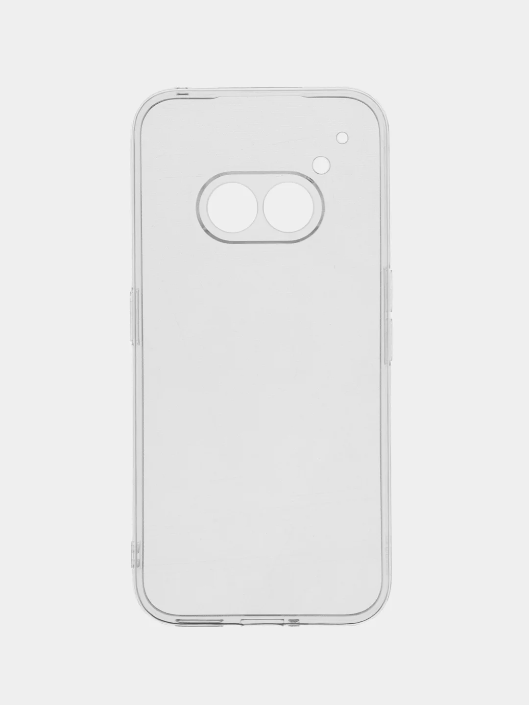 Прозрачный силиконовый чехол на Nothing Phone 2a /Нотинг Фон 2а прозрачный, с рисунком, защита камеры