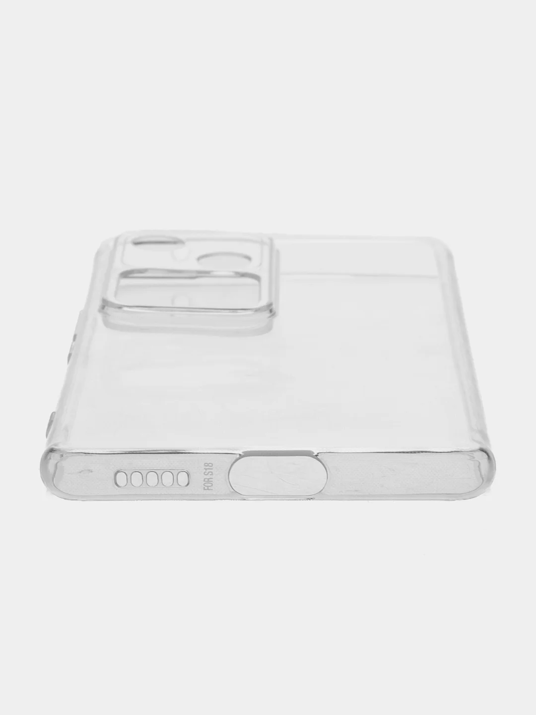 Прозрачный силиконовый чехол на Vivo V30/S18 / Виво V30/S18 прозрачный, с рисунком