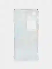 Голубой силиконовый чехол на Vivo V30/S18 / Виво V30/S18 прозрачный, с рисунком