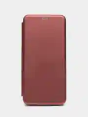 Бордовый чехол-книжка на Huawei Nova Y72 / Хуавей Нова Y72