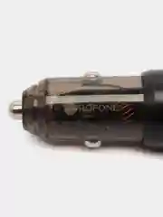 АЗУ USB-C + кабель USB-C - Lightning BOROFONE BZ24 PD20W (черный прозрачный)