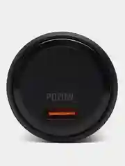 АЗУ USB-C + кабель USB-C - Lightning BOROFONE BZ24 PD20W (черный прозрачный)