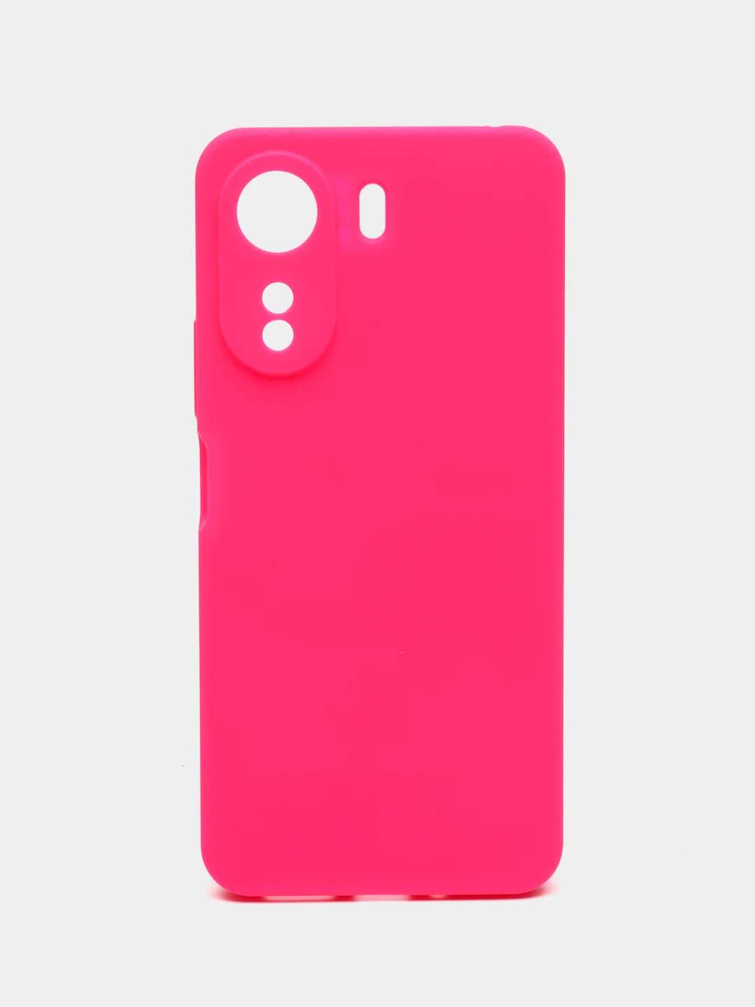 Фуксия чехол для Xiaomi Redmi 13C, Poco C65, редми 13с, поко с65 с бархатом внутри, не пачкается