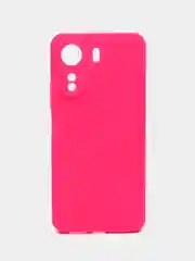 Фуксия чехол для Xiaomi Redmi 13C, Poco C65,  редми 13с, поко с65 с бархатом внутри, не пачкается