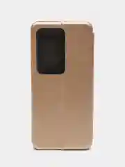 Золотой чехол-книжка на Huawei Nova Y72 / Хуавей Нова Y72