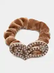 Бежевый резинка для волос, 1 штука