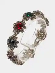 Прозрачный браслет со стразами "Elegant"