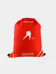 Сумка для обуви хоккей. Мешок для обуви с хоккейным принтом