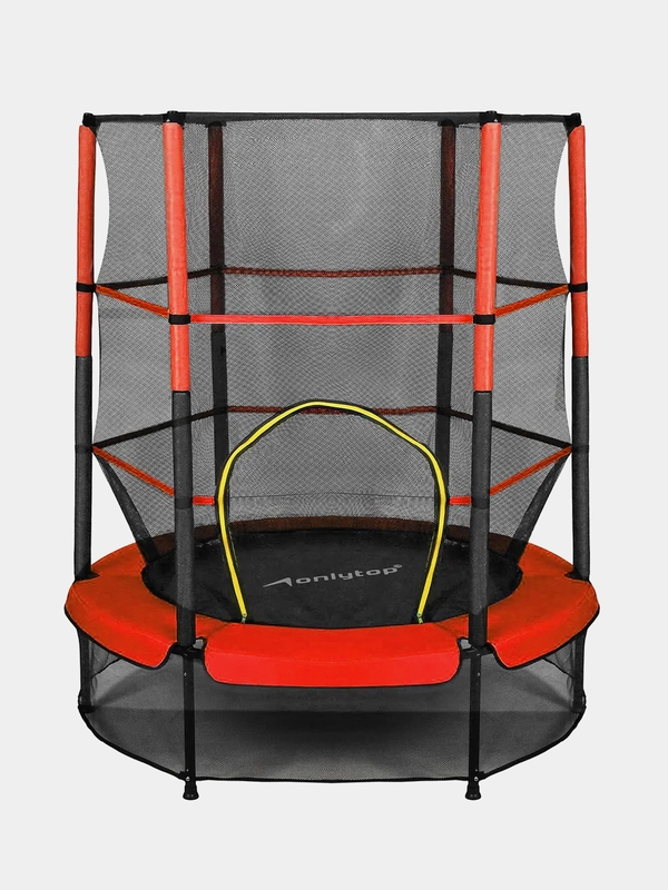 Батут ONLYTOP, d=140 см, высота сетки 125 см