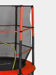 Зеленый батут ONLYTOP, d=140 см, высота сетки 125 см