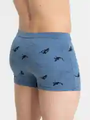 Голубой трусы мужские боксеры Fukai "Акулы"