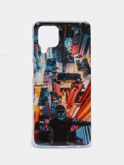Чехол Samsung Galaxy M32 / A22 (Самсунг Галакси М32 / А22), силиконовый с рисунком